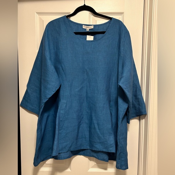 Plus size (2X) linen shirt - Picture 5 of 7